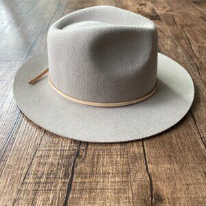Brixton Wool Fedora Hat Tear drop, Size XS or 54 cm